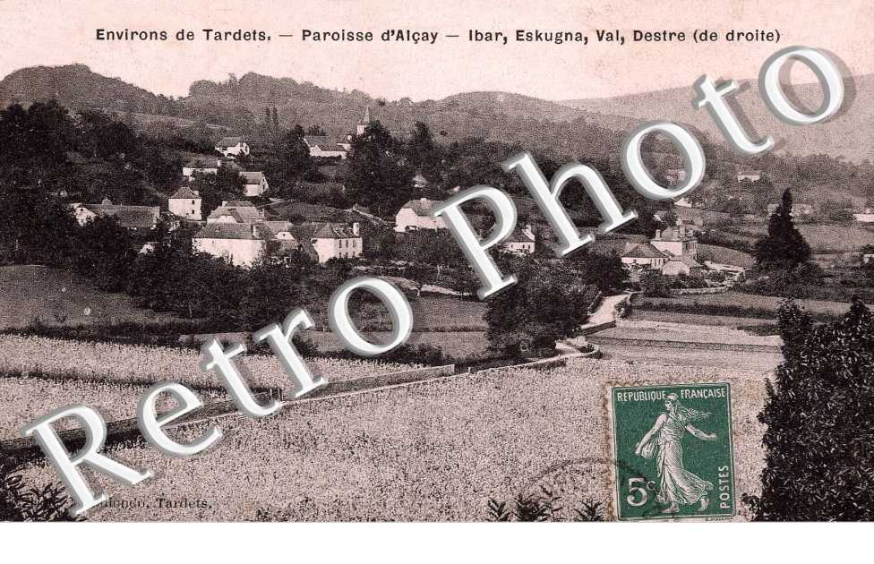 PAROISSE D'ALCAY Ibar, Eskugna, Val, Destre (de droite)