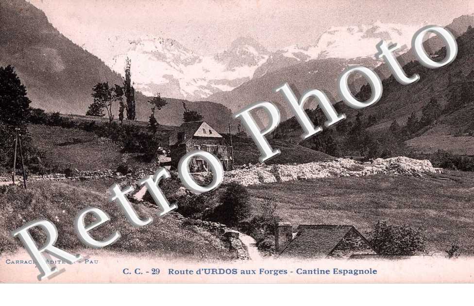 Route d'Urdos aux forges - cantine espagnole