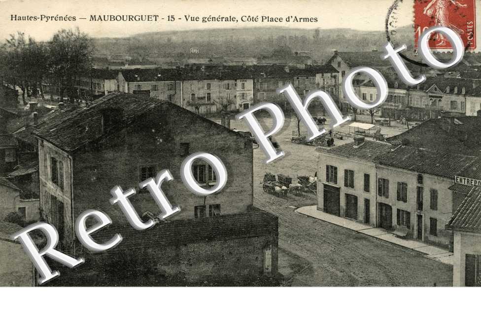 Vue generale Place d'Armes