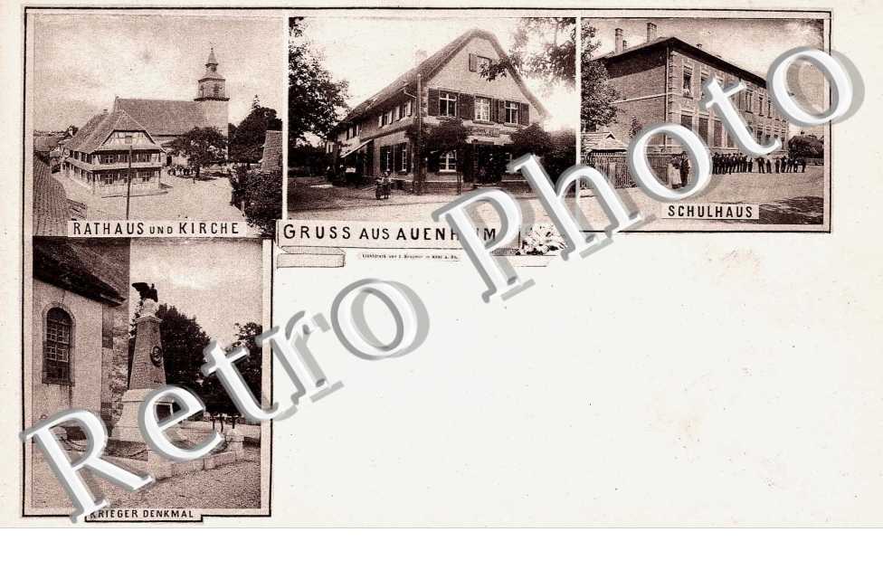 Rathaus und Kiche - Schulhaus
