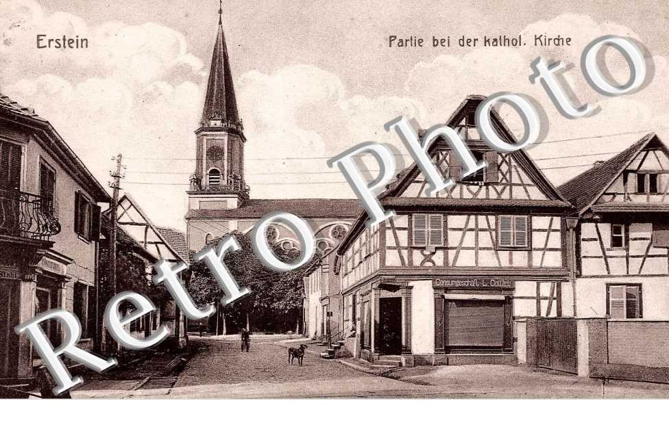 Partie bei der Kathol. Kirche