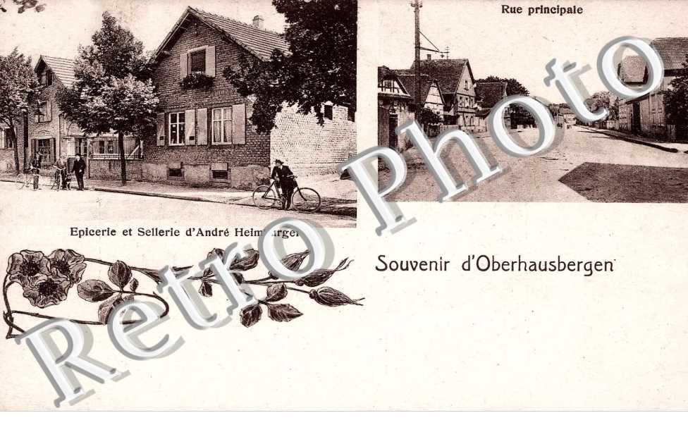 Epicerie et Sellerie d'Andre Heimburger - rue principale