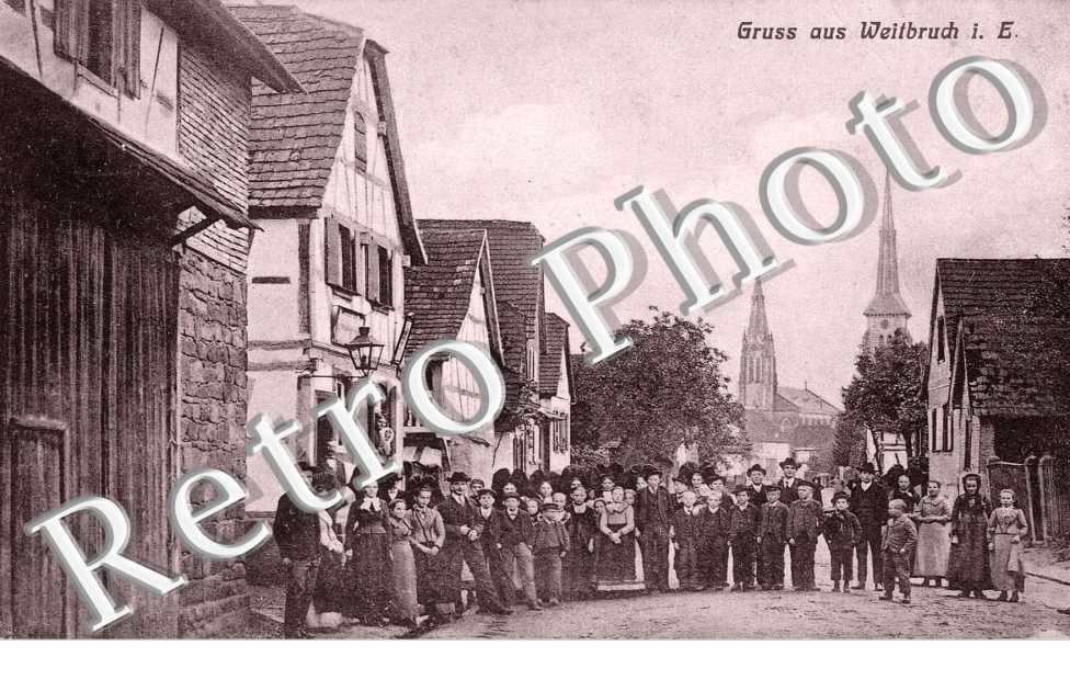 Rue principale et habitants