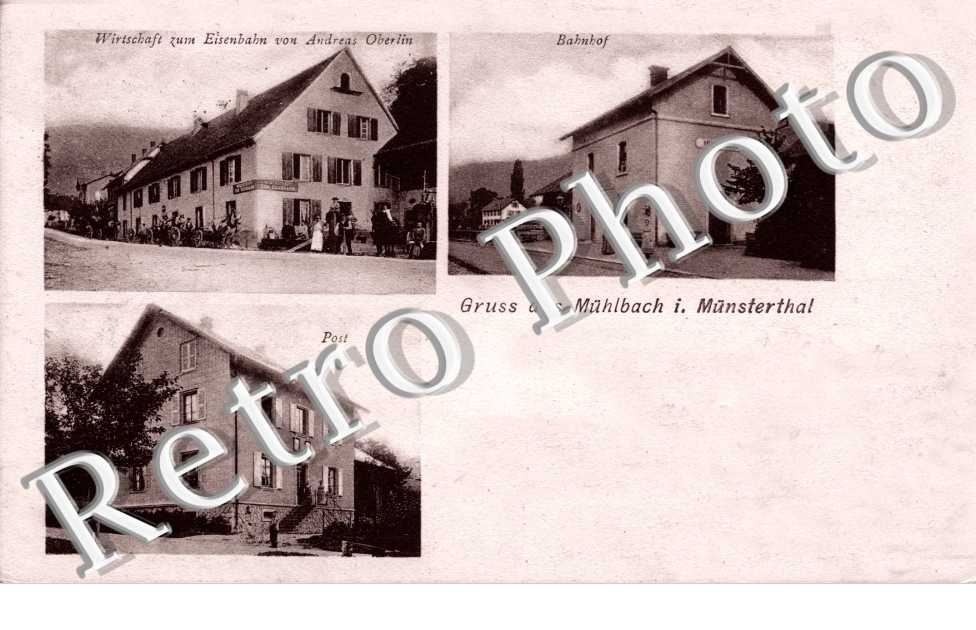 bahnhof, post, wirtschaft zum Eisenbahn von Andreas Oberlin