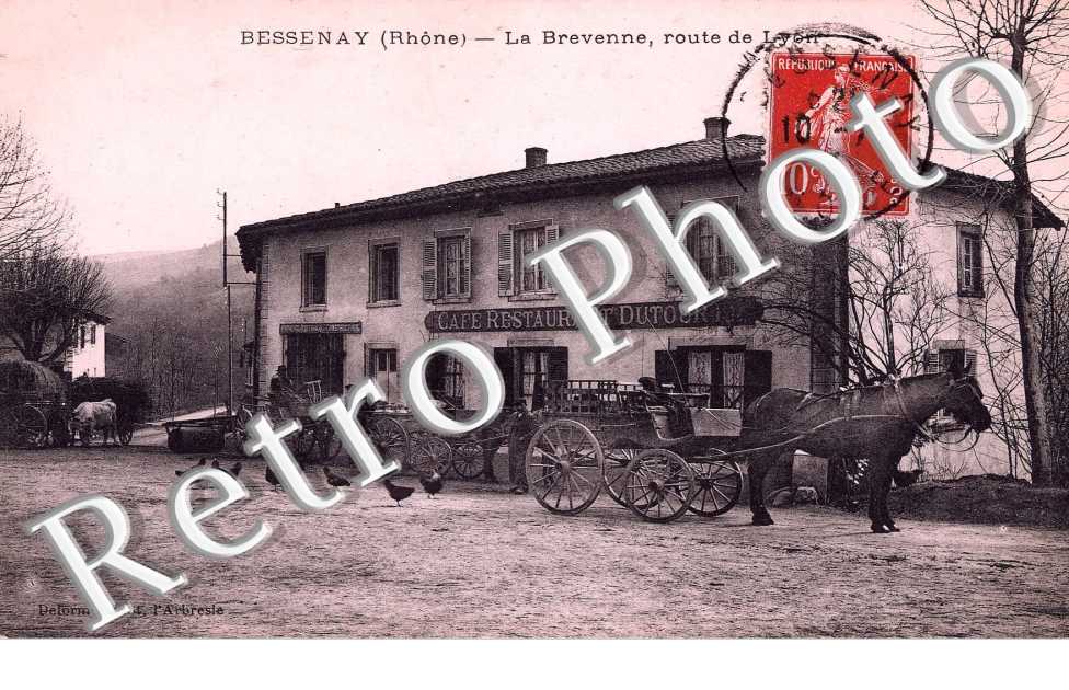 la Brevenne, route de Lyon