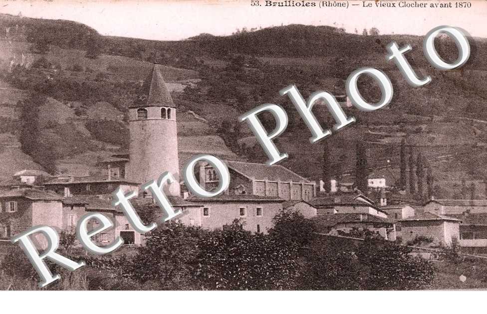 le vieux clocher avant 1870