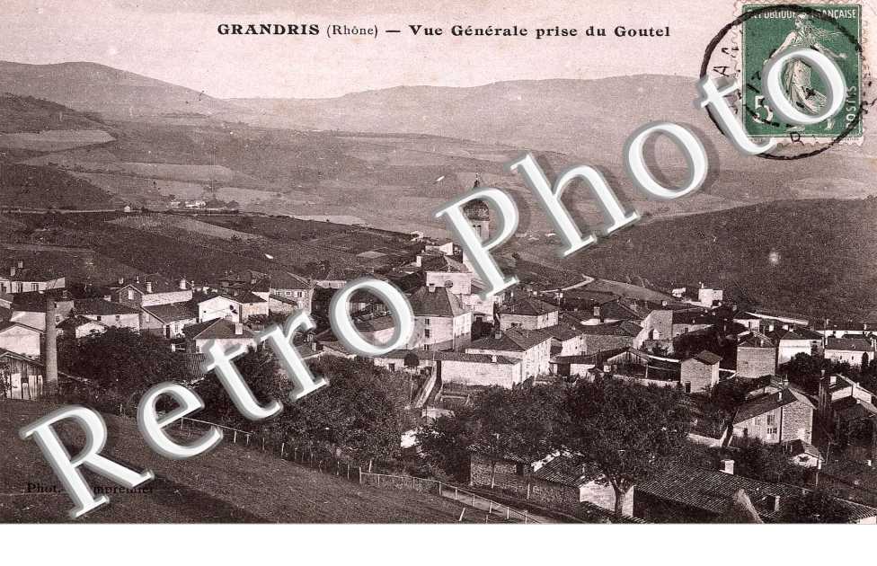 Vue generale prise du Goutel