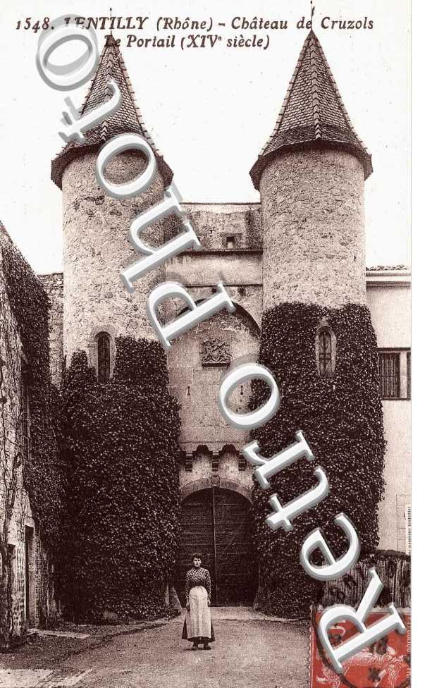 Château de Cruzols - Portail