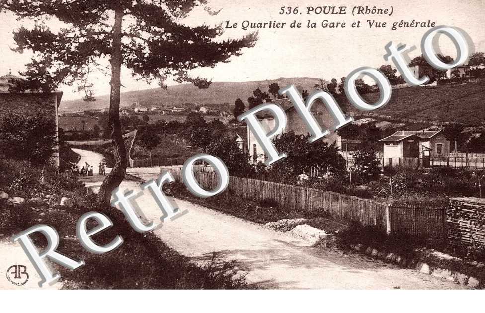 Le quartier de la gare et vue generale