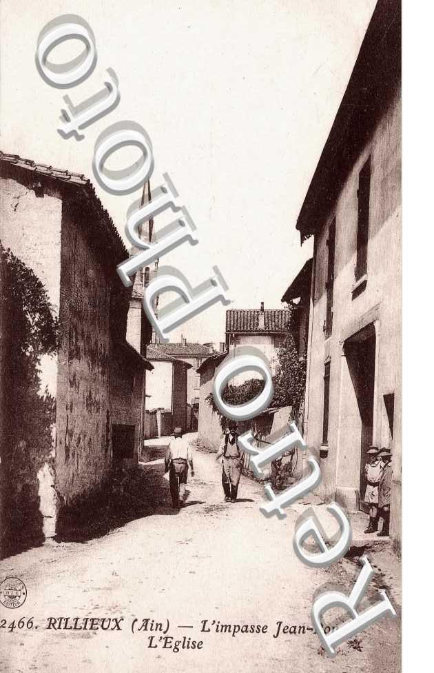 l'impasse Jean Roux et l'eglise