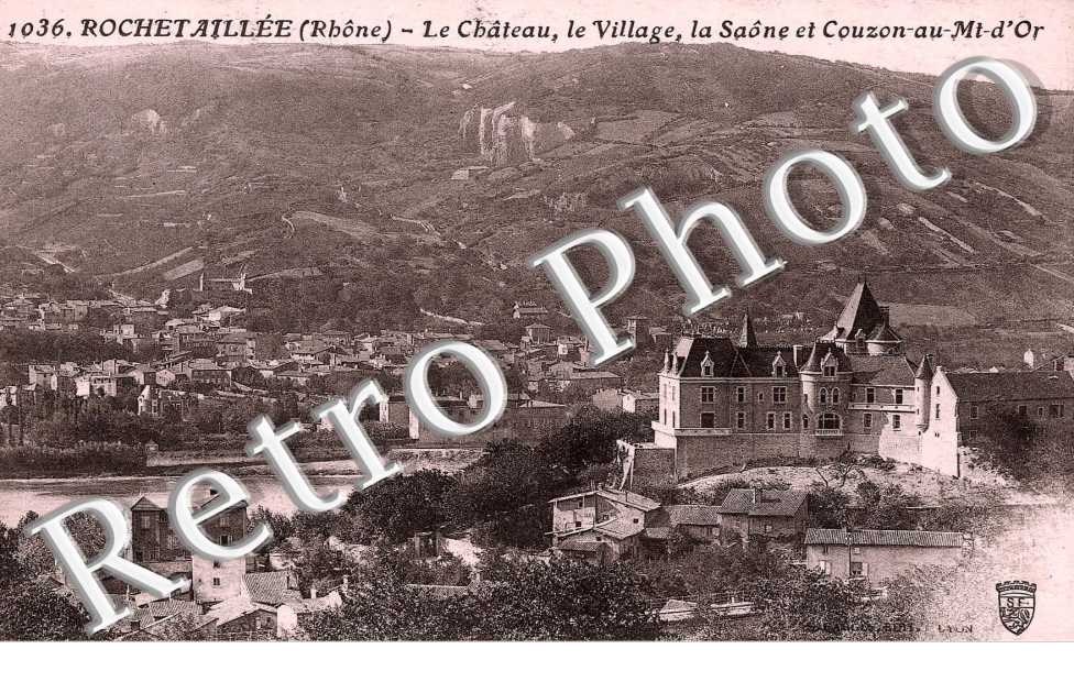 le chateau, le village