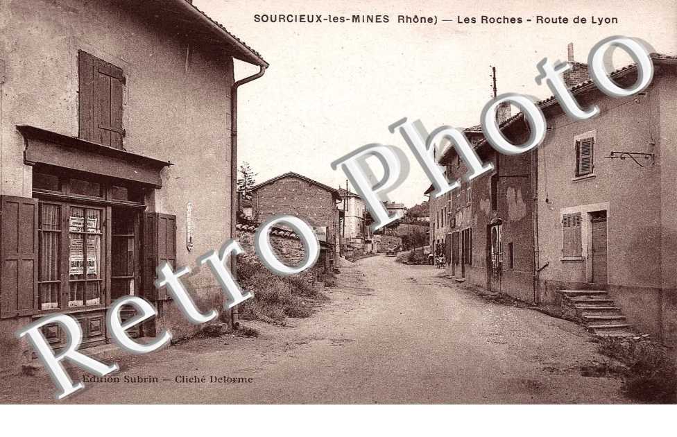 Les Roches. Route de Lyon