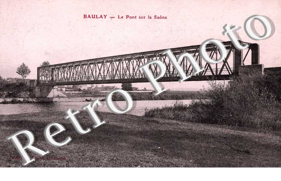 Le pont sur la Saone