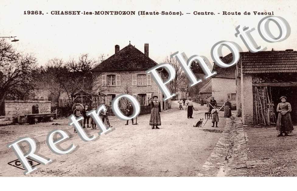 centre, route de Vesoul
