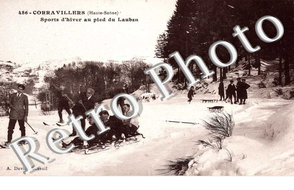 sports d'hiver au pied du Lauban