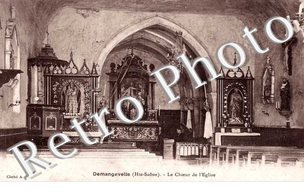 le choeur de l'eglise