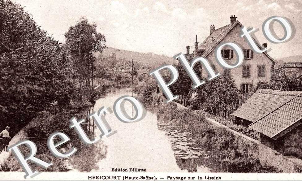 Paysage sur la Lizaine