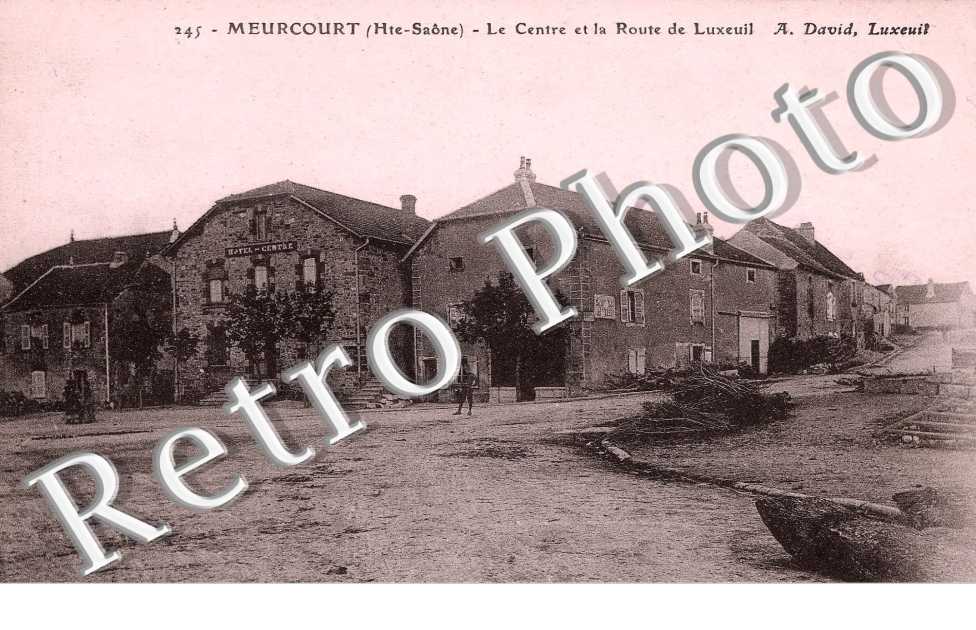 Centre et la route de Luxeuil
