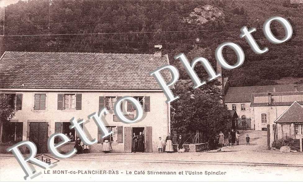 Cafe Stirnemann et usine Spindler