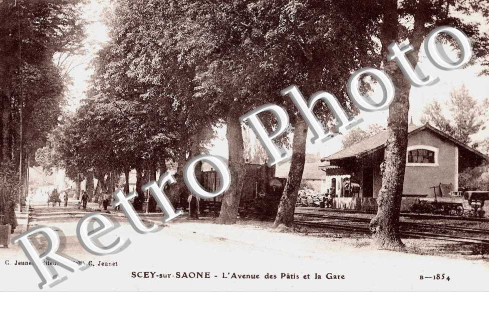 L'Avenue des Patis et la gare