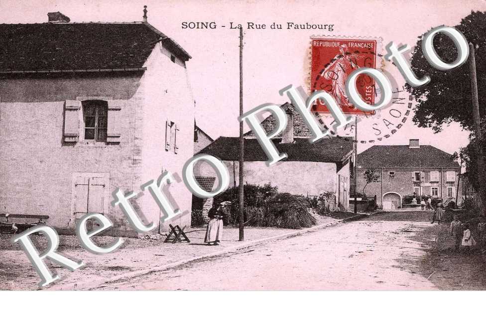 la rue du Faubourg