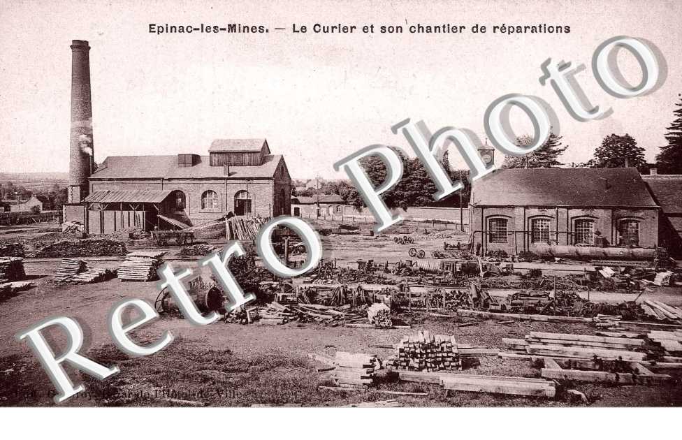Le curier et son chantier de reparations