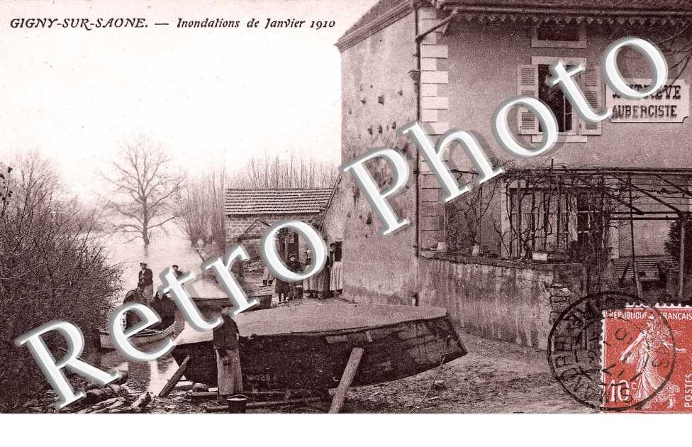 Inondations de janvier 1910  Dutreve Aubergiste