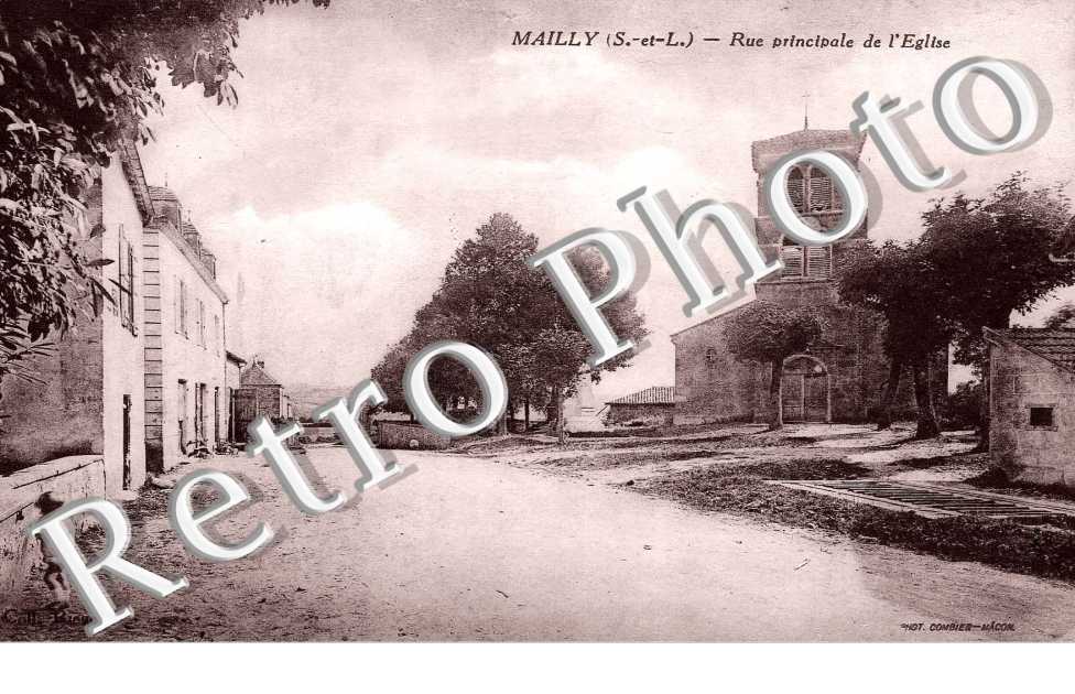 rue principale de l'église
