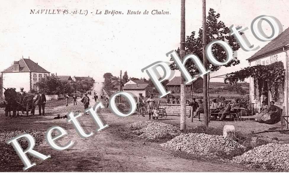 Le Brejon, route de Chalon