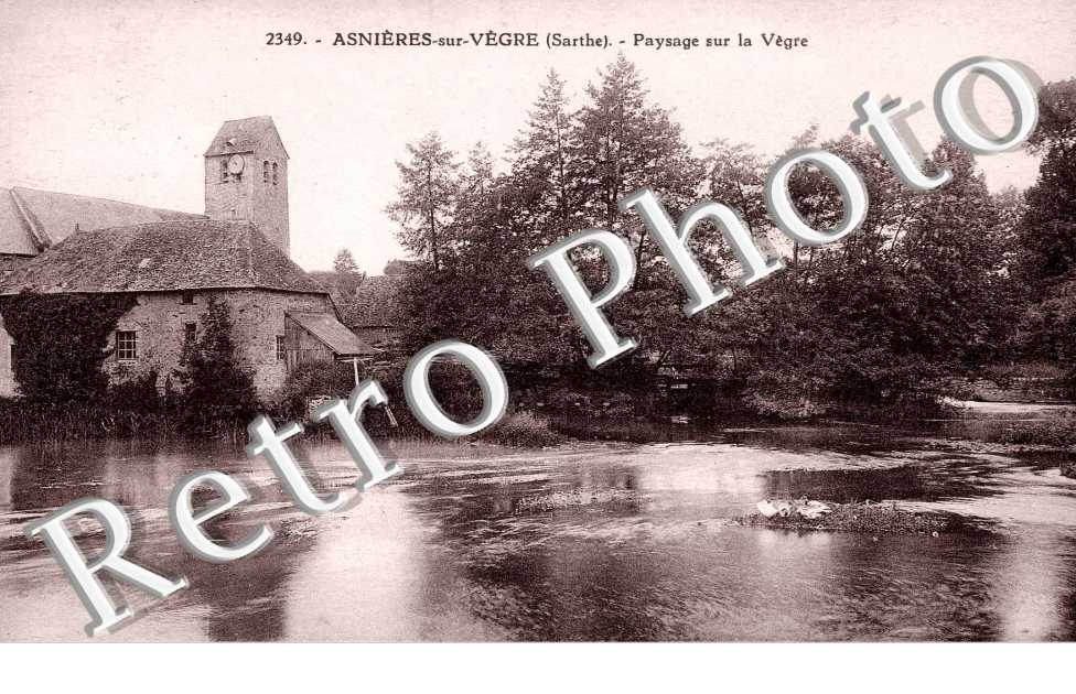 Paysage sur la Vegre