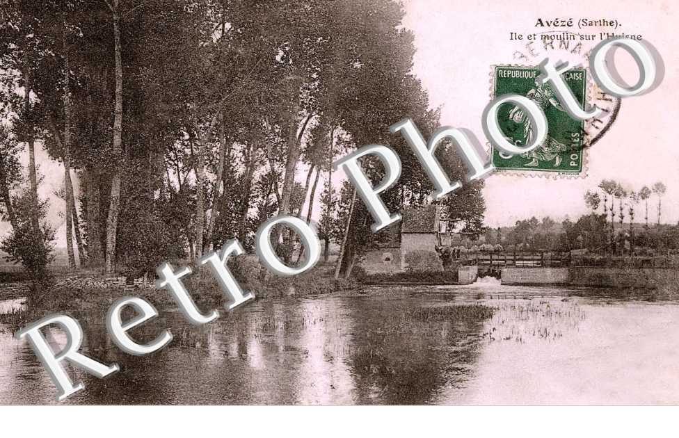 Ile et Moulin sur l'Huisne