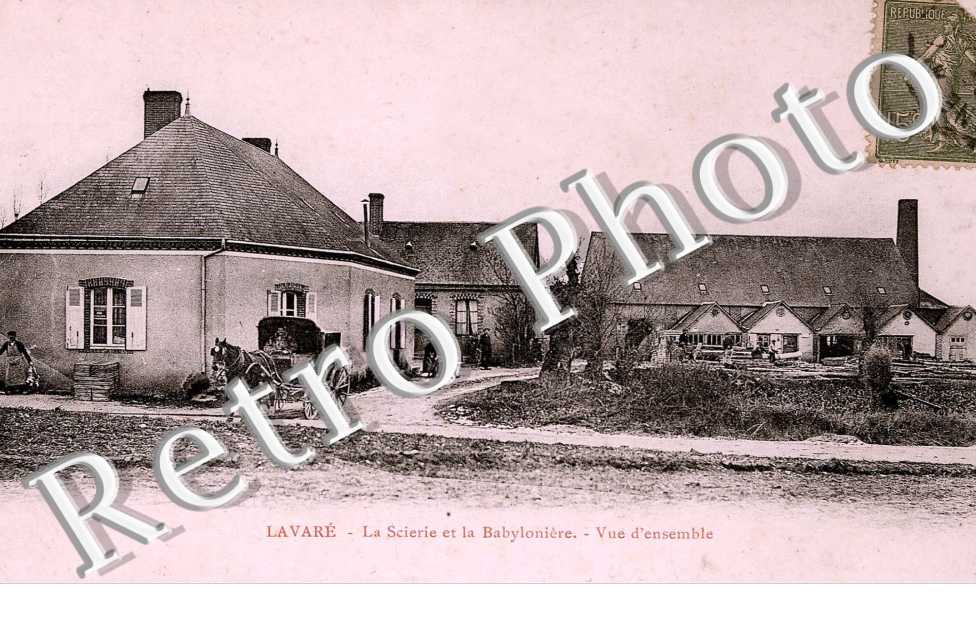 la scierie et la babyloniere - vue d'ensemble