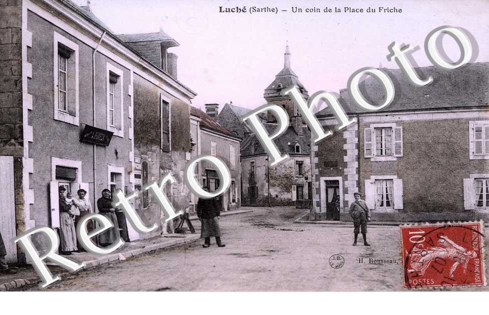 Un coin de la place du Friche