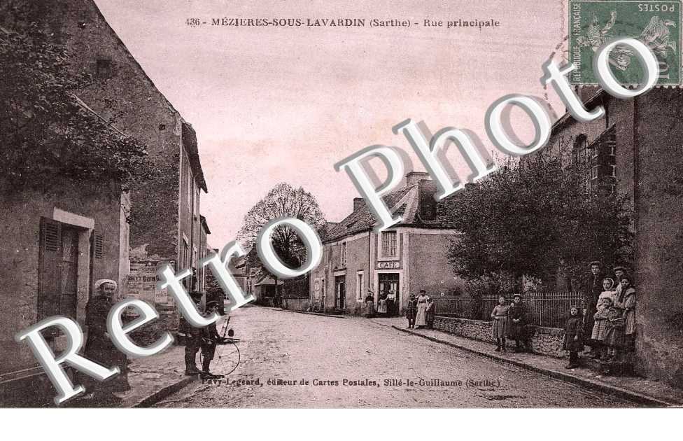 rue principale en 1923