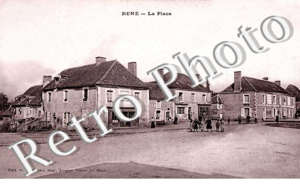 la place en 1908