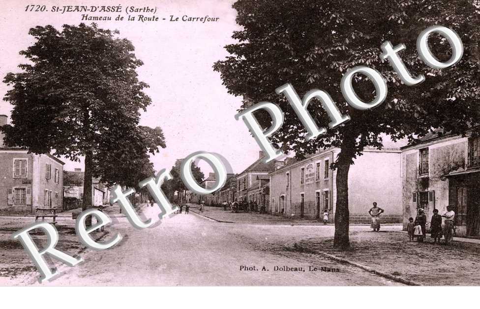 hameau de la route, le carrefour