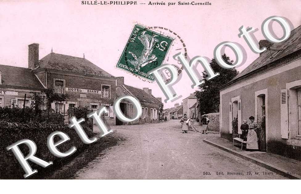 arrivee par Saint-Corneille
