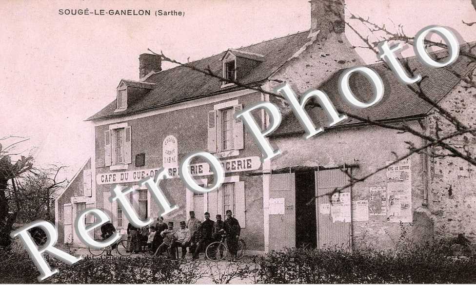 ( cafe du Gue-Ory Epicerie Mercerie )