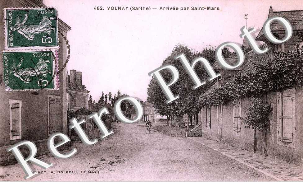 Arrivée par Saint Mars