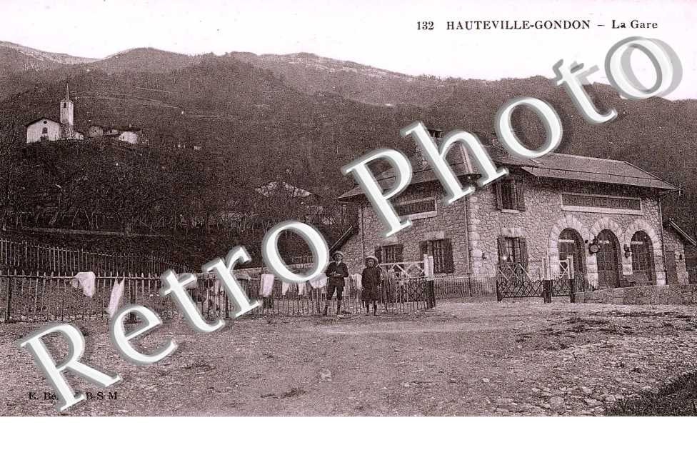 Hauteville-Gondon  La gare