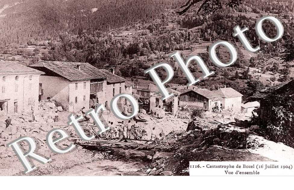 Catastrophe de Bozel 16 juillet 1904