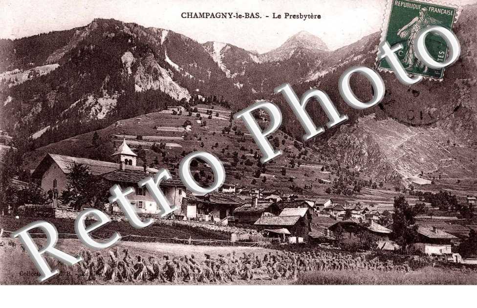 Champagny le bas - le presbytere