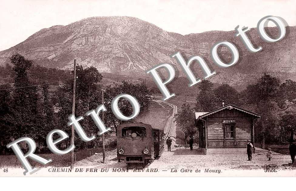 la gare de Mouxy