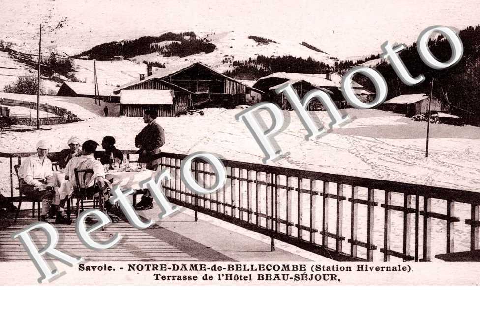 terrasse de l'hotel Beau-Sejour