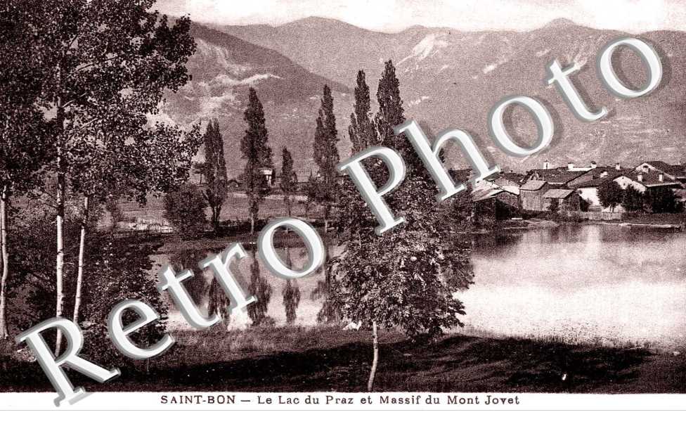 Le Lac du Praz et Massif du Mont Jovet