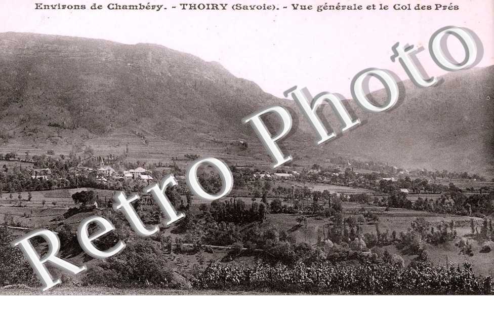 Vue generale et le Col des Pres