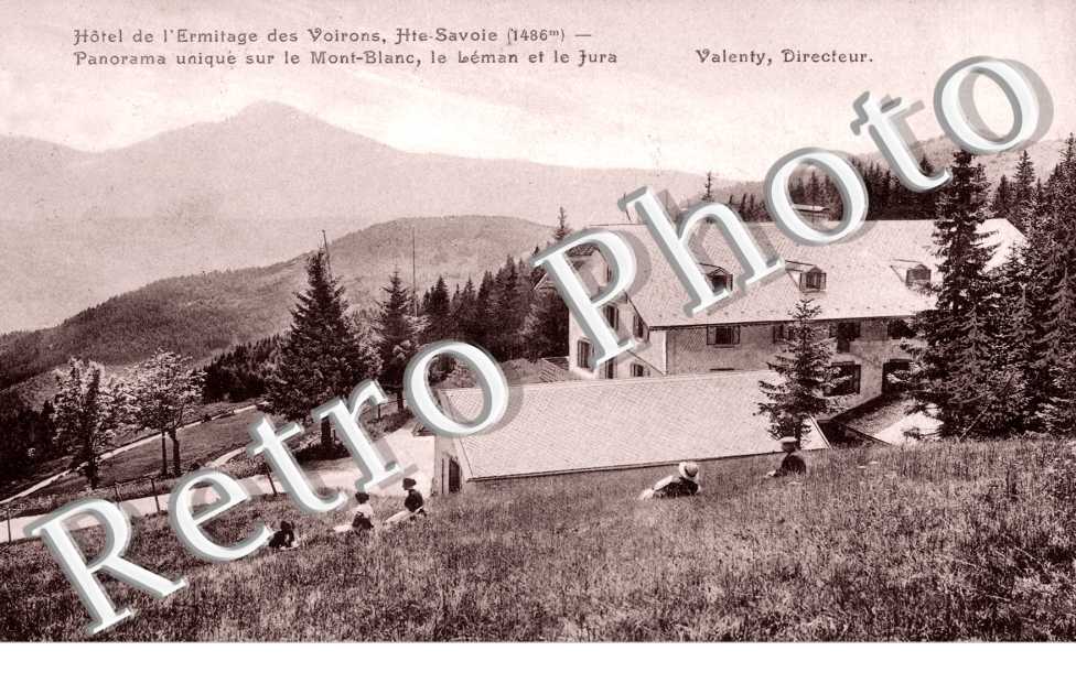 Hotel de l'Ermitage des Voirons  - panorama sur le Mont-Blanc