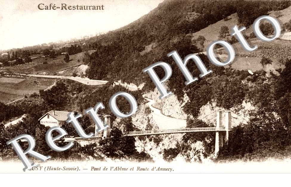 Cafe-restaurant    Pont de l'abime et route d'Annecy