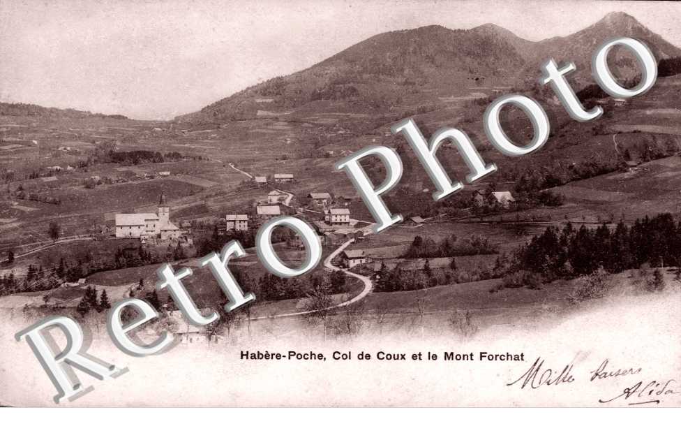 Col de Coux et le Mont Forchat