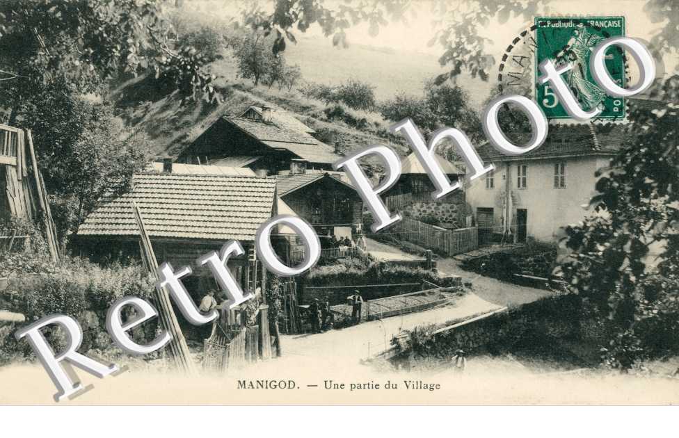 Une partie du village